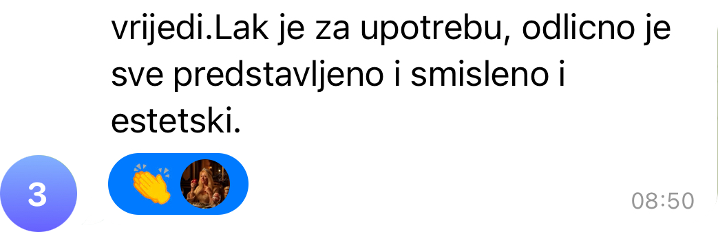 Poruka zahvalnosti