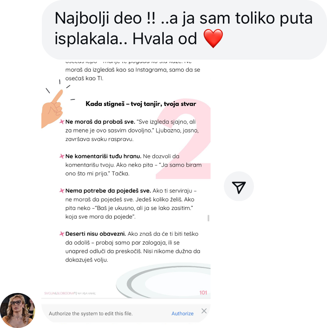 Poruka zahvalnosti