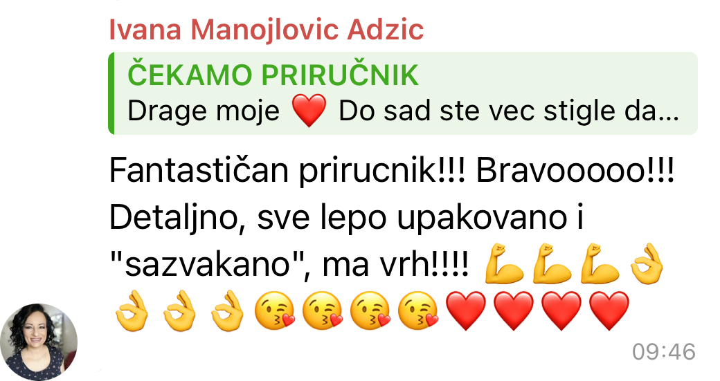Poruka zahvalnosti