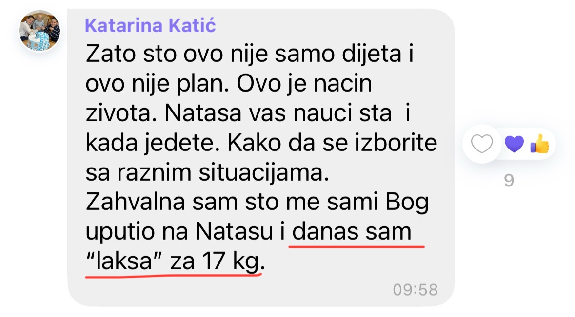 Poruka zahvalnosti