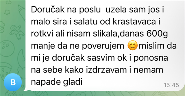 Poruka zahvalnosti