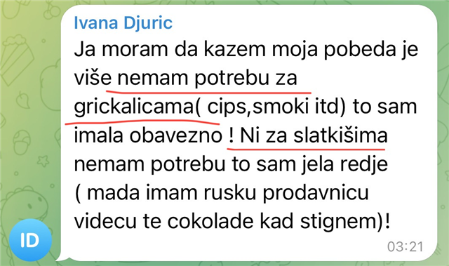Poruka zahvalnosti