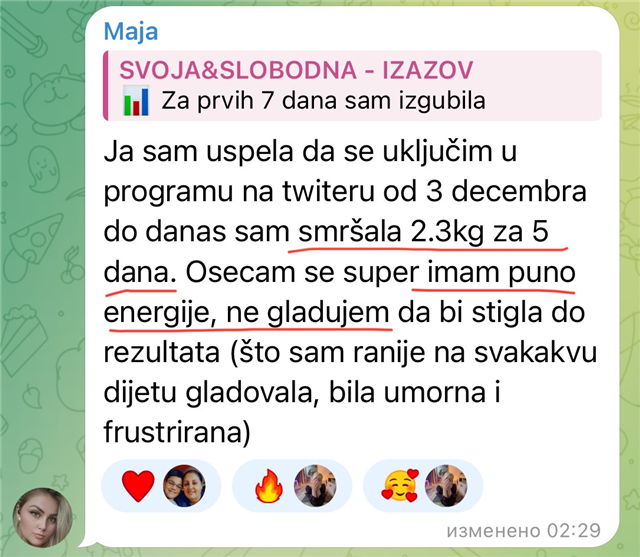 Poruka zahvalnosti