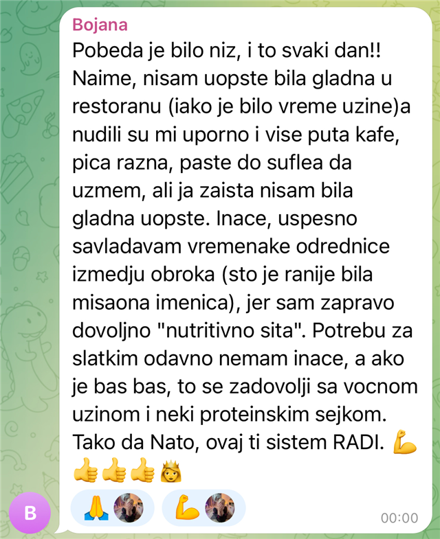 Poruka zahvalnosti