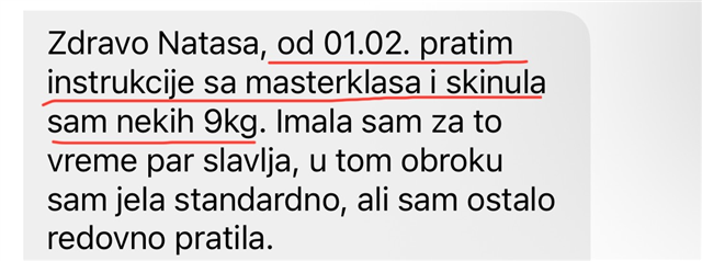Poruka zahvalnosti