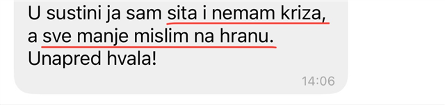 Poruka zahvalnosti