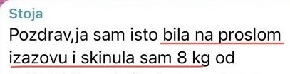 Poruka zahvalnosti